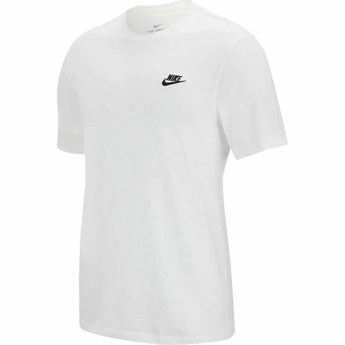 Mannen T-Shirt Nike AR4997 101 wit