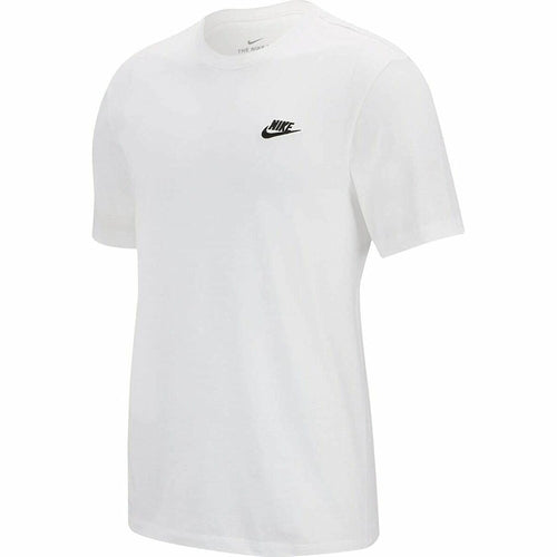 Mannen T-Shirt Nike AR4997 101 wit