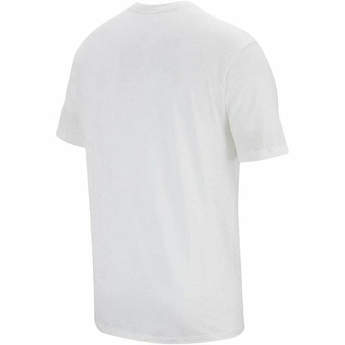 Mannen T-Shirt Nike AR4997 101 wit