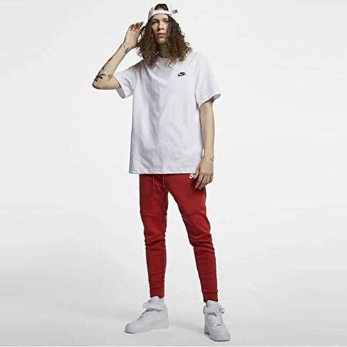 Mannen T-Shirt Nike AR4997 101 wit