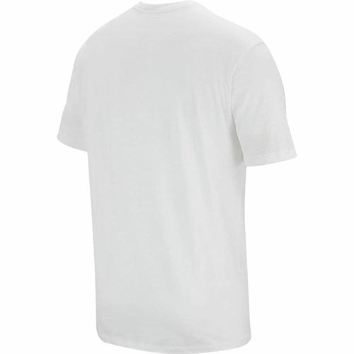 Mannen T-Shirt Nike AR4997 101 wit