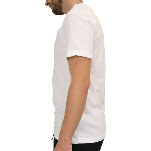 Mannen T-Shirt Nike AR4997 101 wit