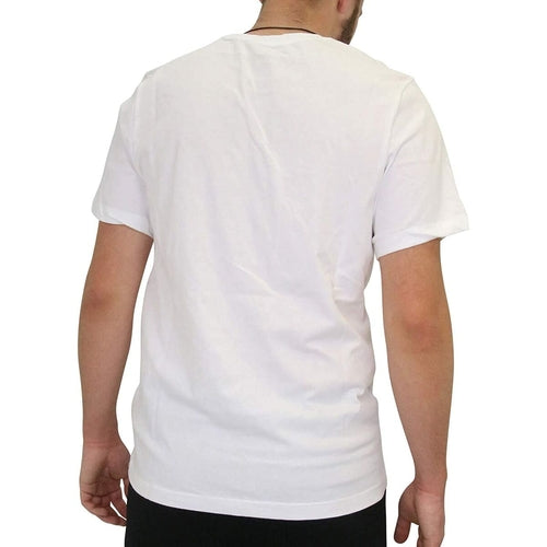 Mannen T-Shirt Nike AR4997 101 wit