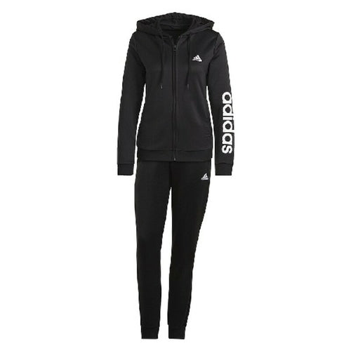 Vrouwen trainingspak Adidas W LIN FT TS GM5575 zwart
